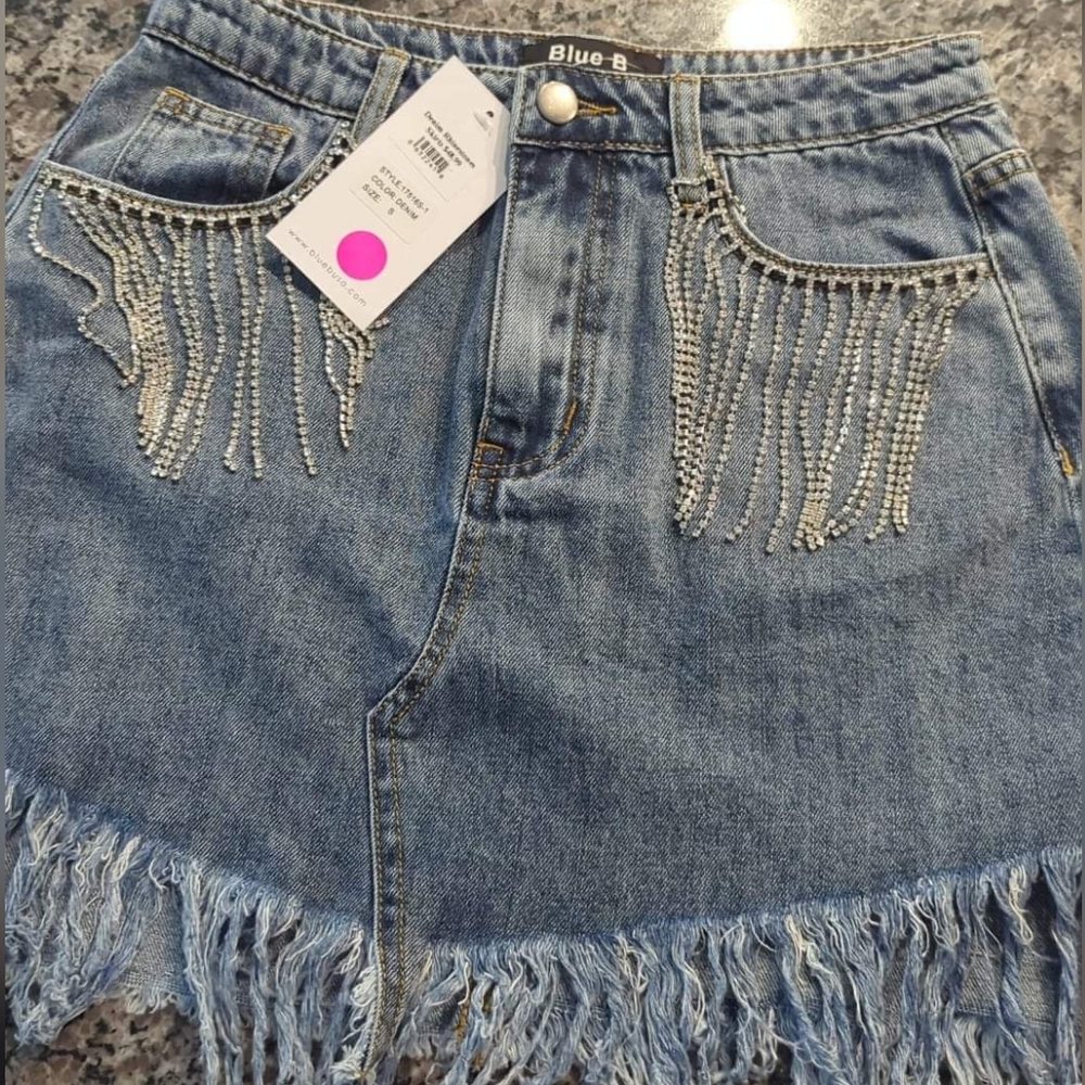 Jean skirt